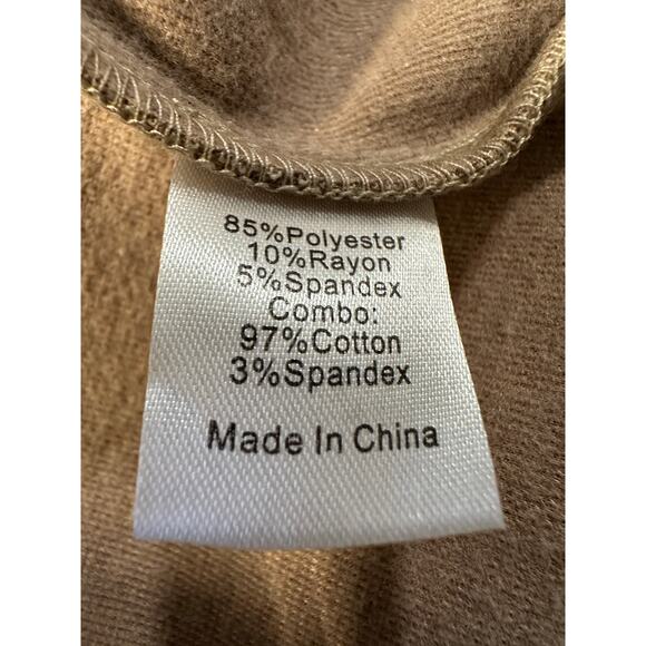 NWOT Tuckernuck Sandwhisp Dakota Dress Large Beige White A Line Peter Pan Collar - Picture 9 of 10